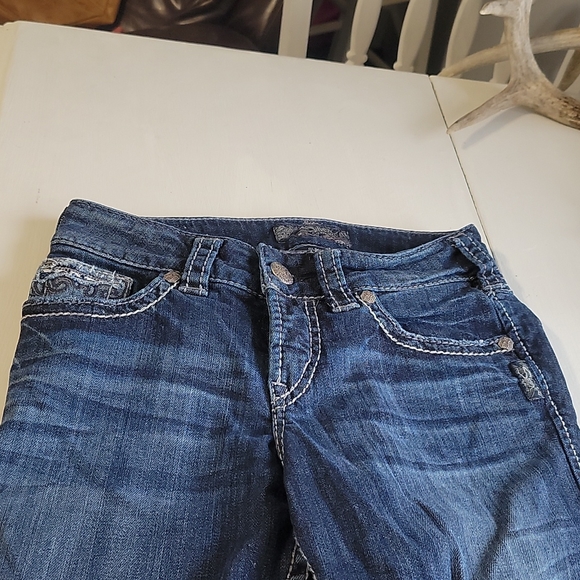 Silver suki flap capri - Picture 4 of 6